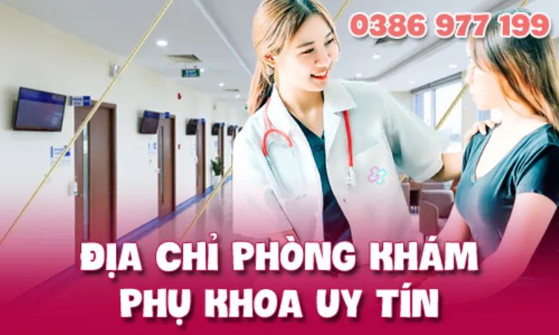 Phụ nữ đang được thăm khám phụ khoa tại một phòng khám phụ khoa uy tín, tập trung vào sự thoải mái và riêng tư